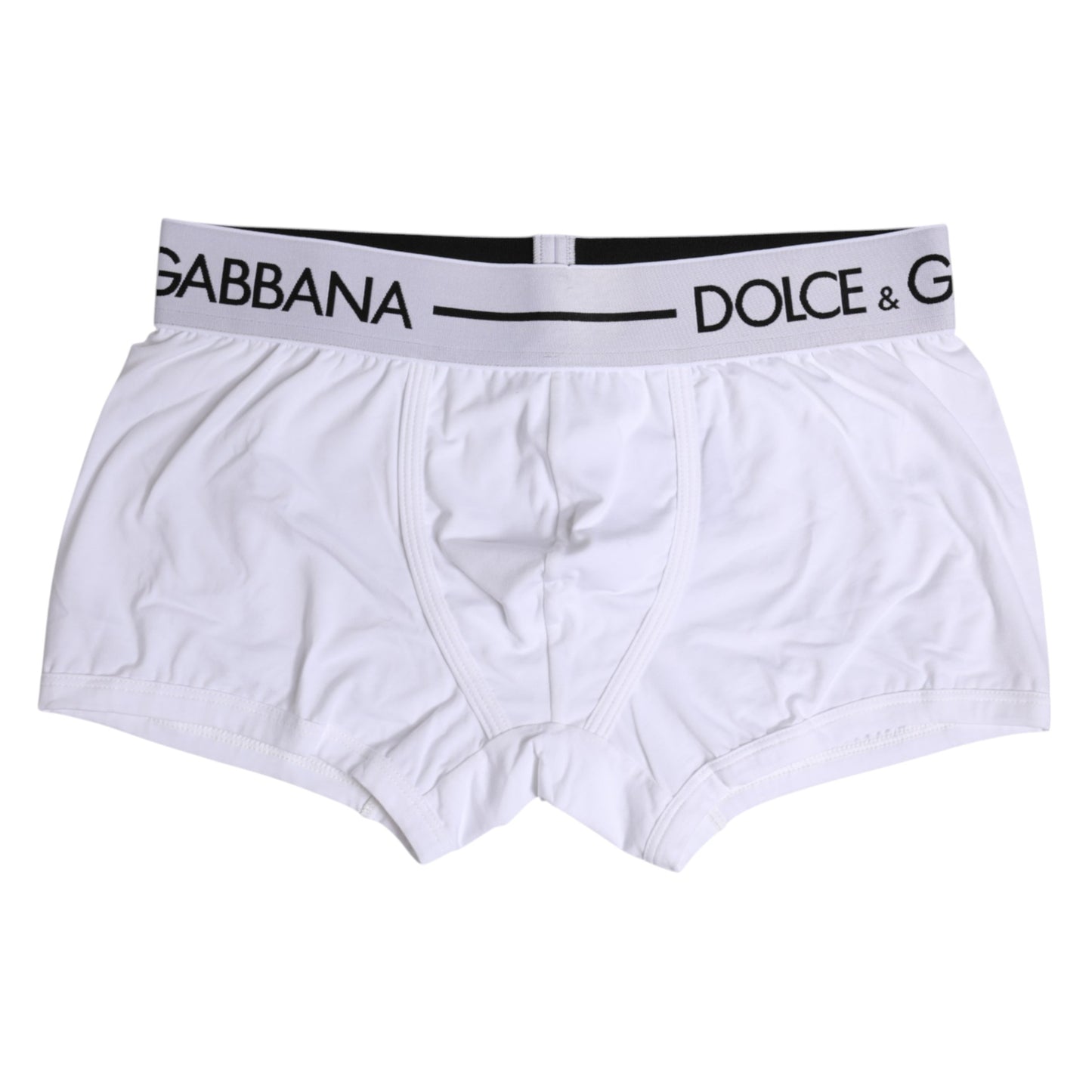 White Cotton Stretch Regular Boxer Underwear