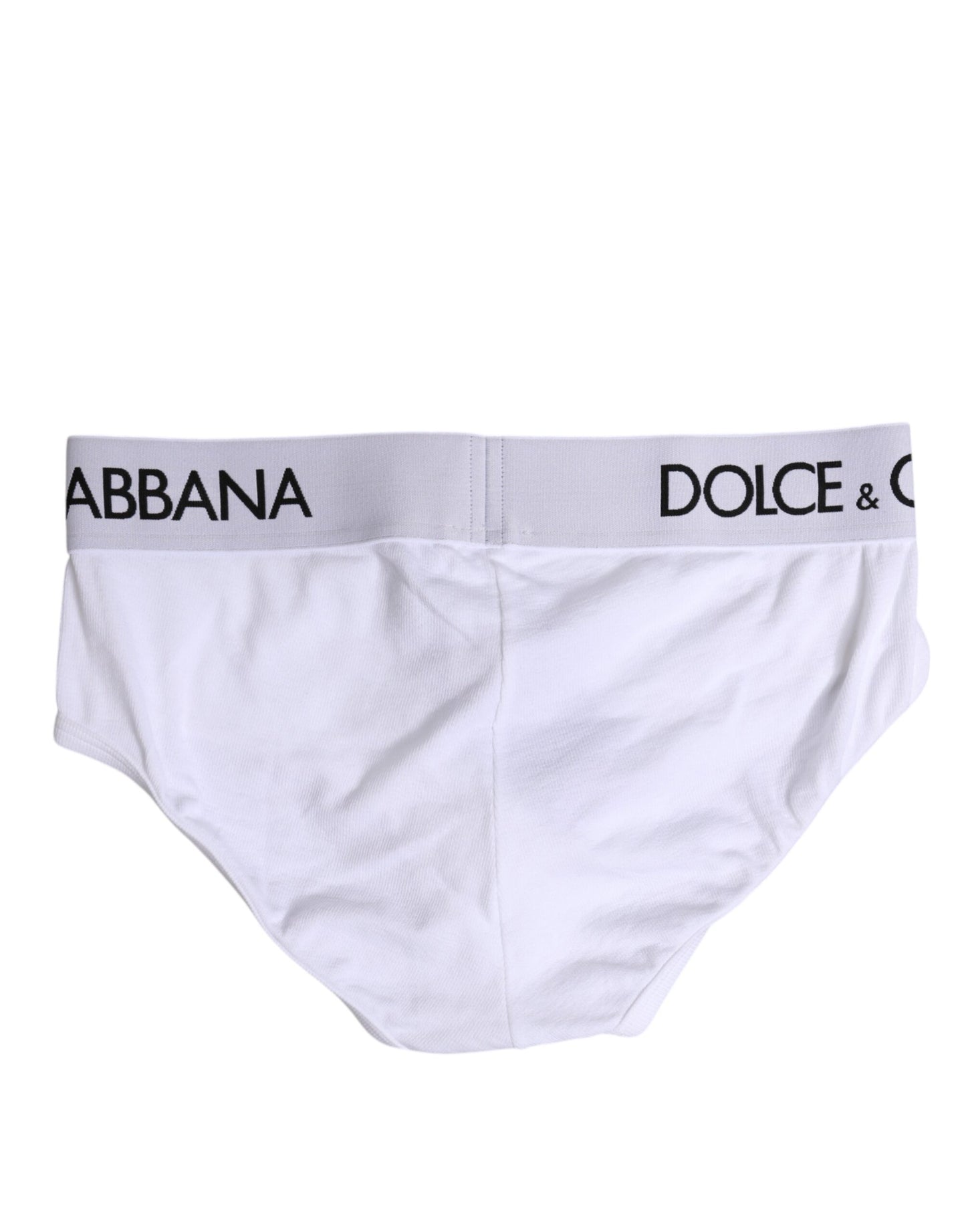 White Cotton Stretch Regular Brief Underwear