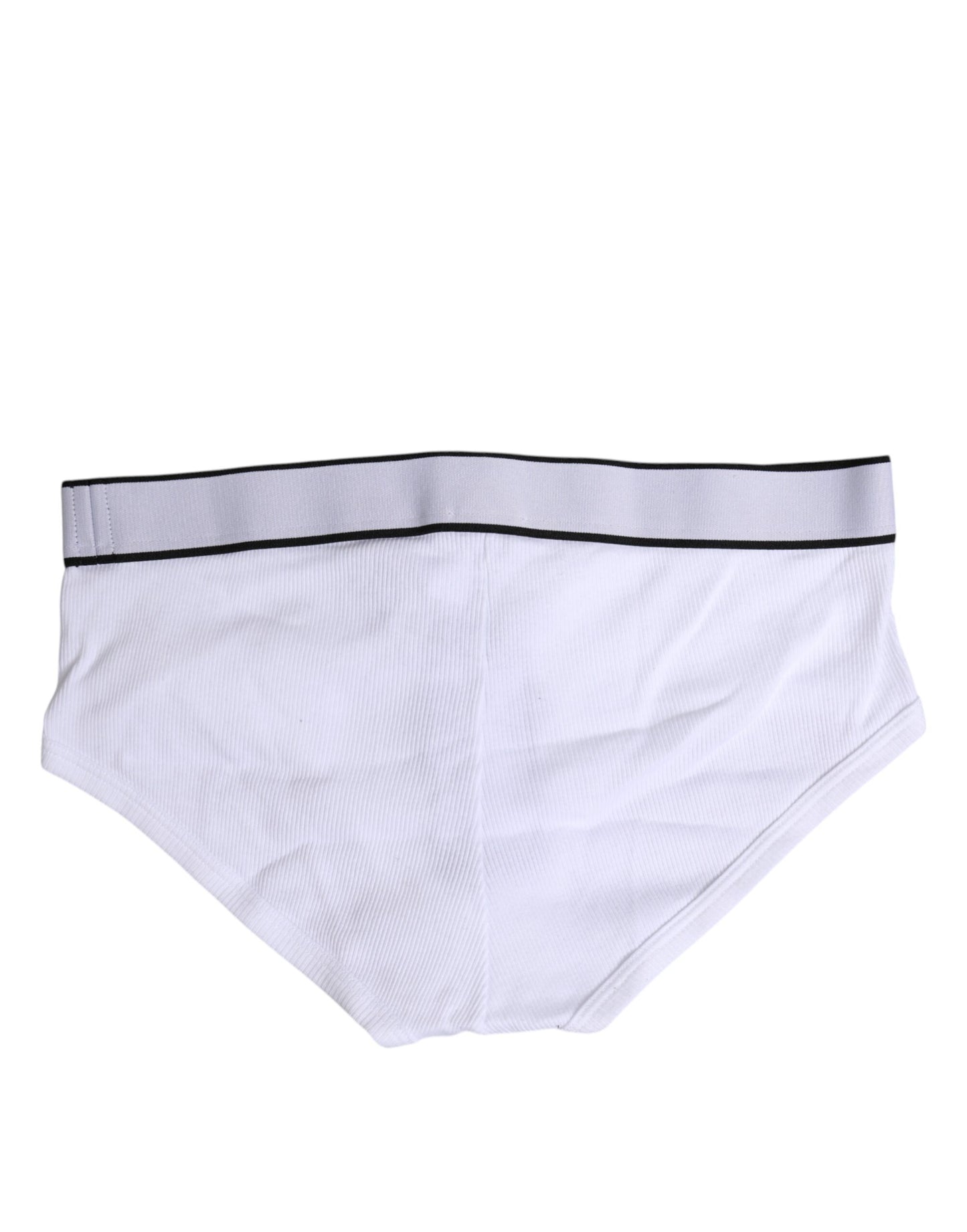 White Cotton Stretch Regular Brief Underwear