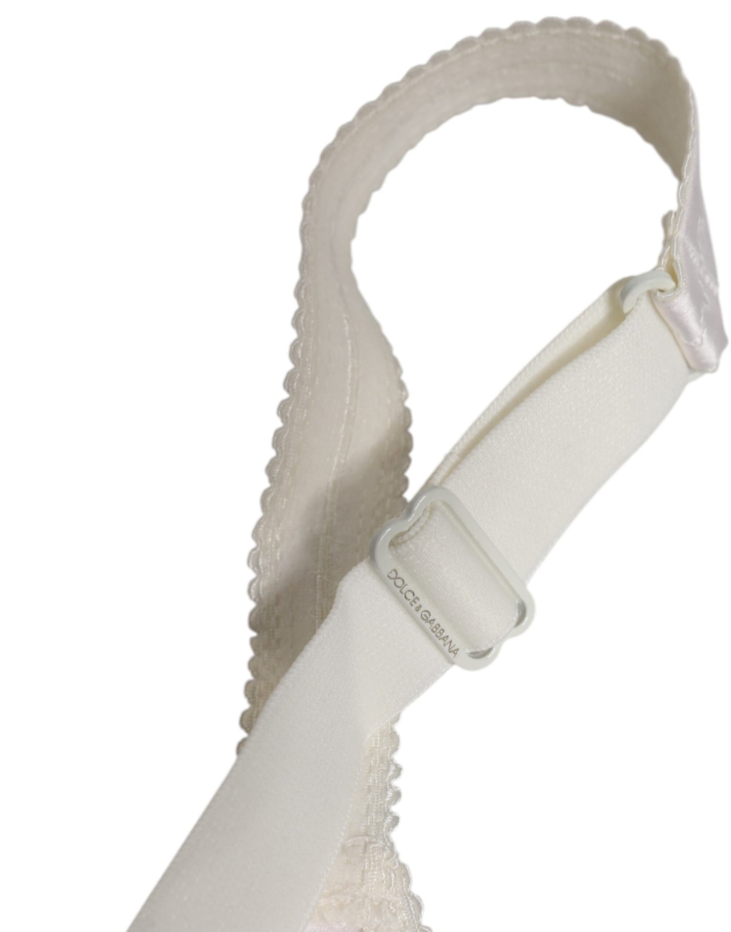 White Silk Balconette Non Wire Bra Underwear