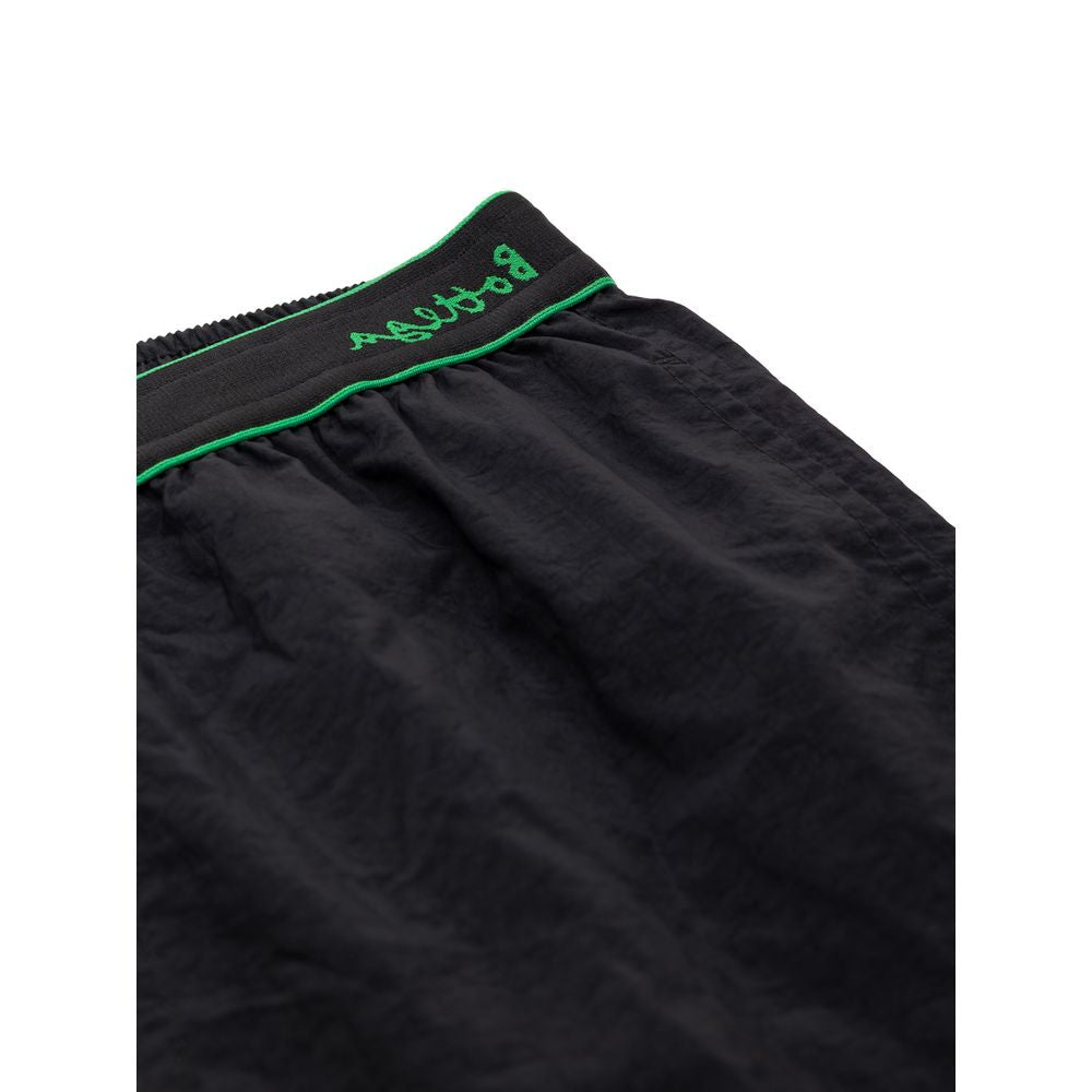 Black Polyamide Swim Shorts
