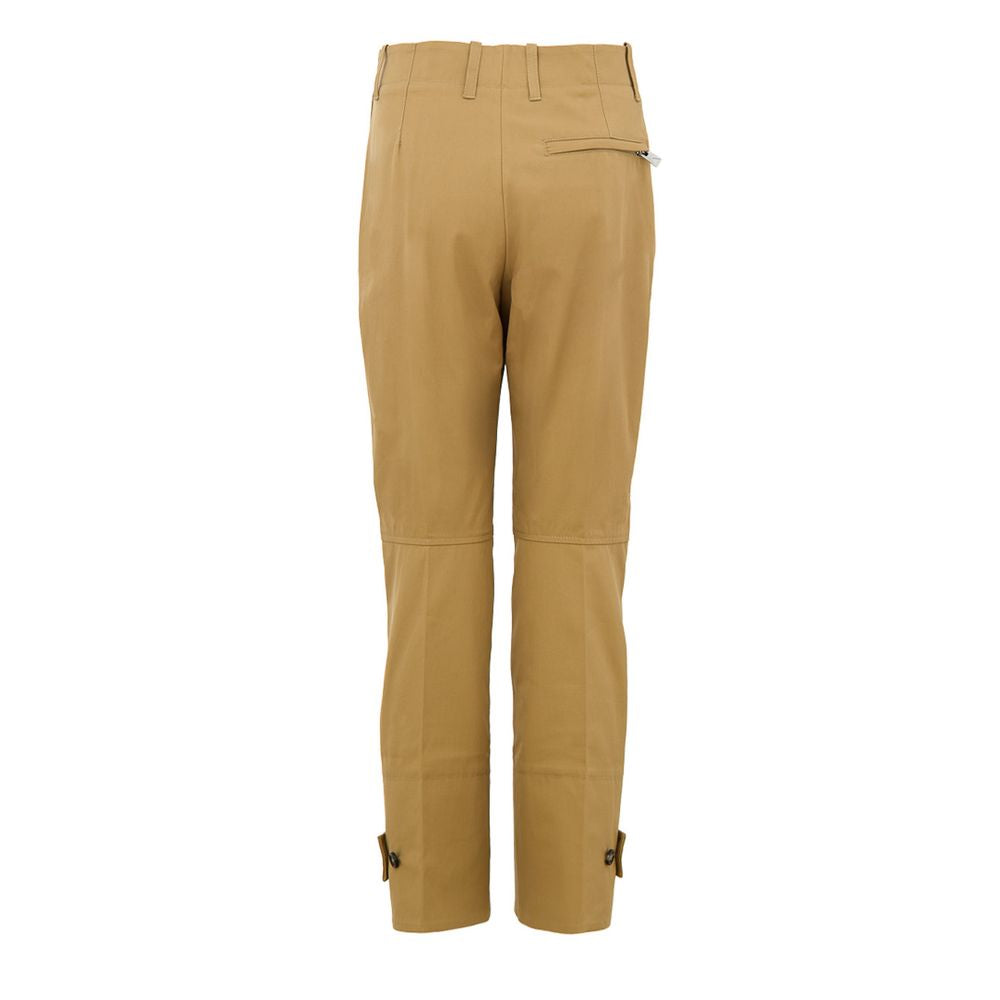 Beige Cotton Pant