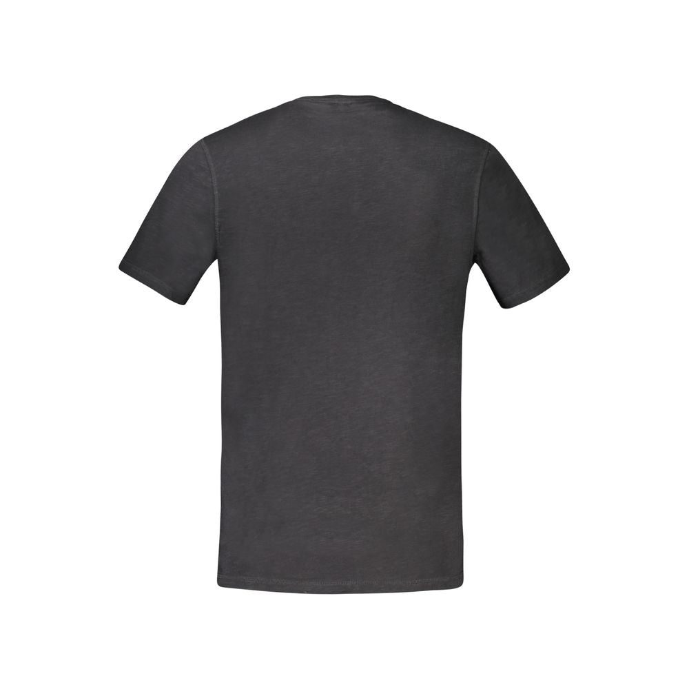Black Cotton T-Shirt