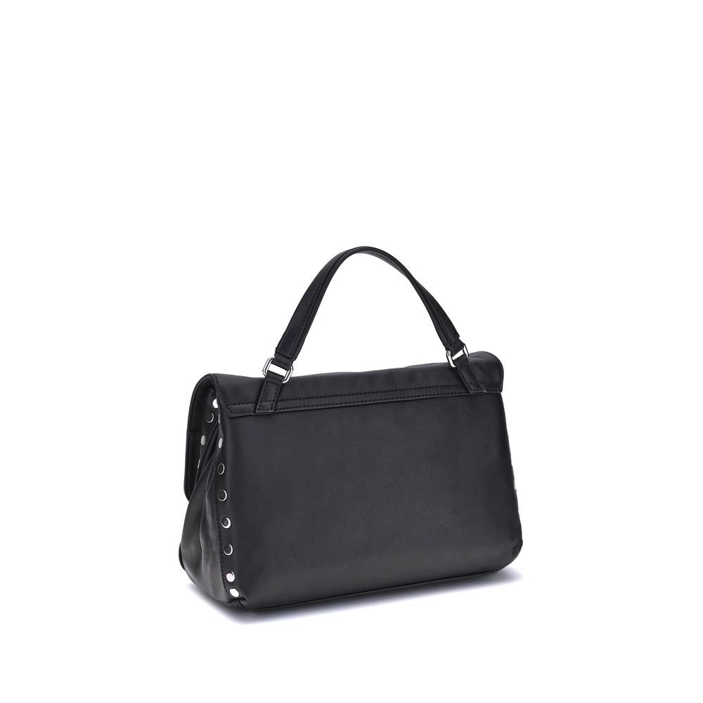 Black Calf Leather Bos Taurus Handbag