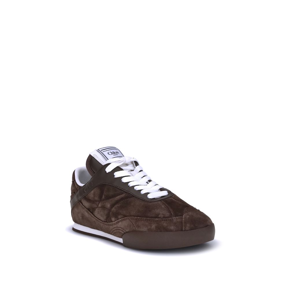 Brown Calf Leather Bos Taurus Low Top Sneakers