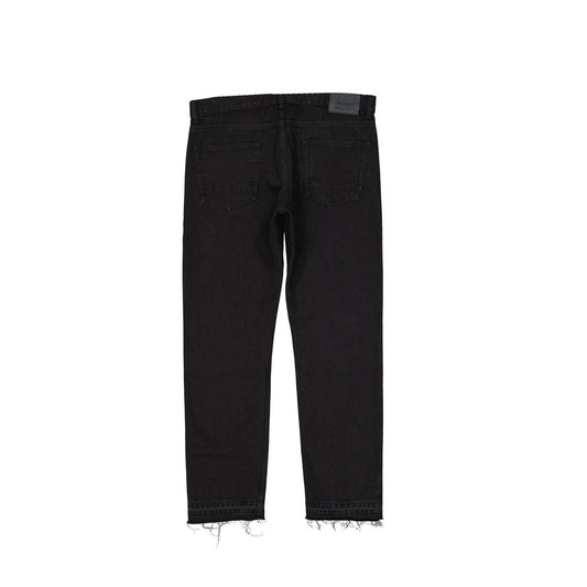 Black Cotton Jeans Denim