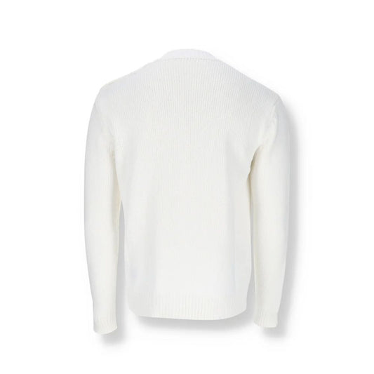 White Cotton Sweatshirt