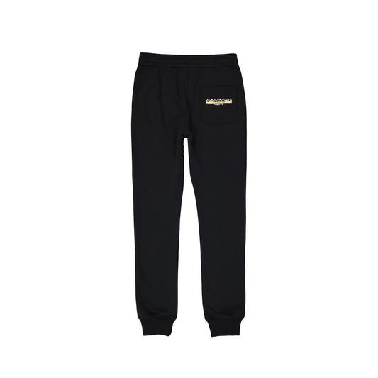Black Cotton Joggers (Workout Pants)