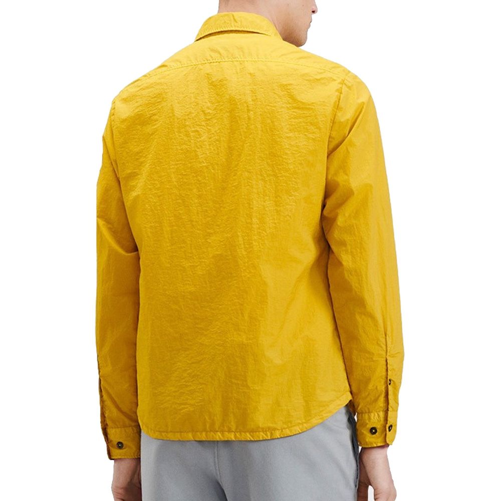 Yellow Polyamide Shell Jacket