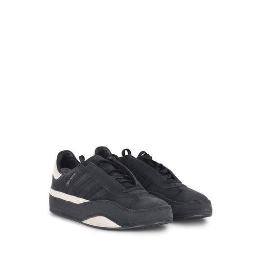 Black Calfskin Chunky Sneakers