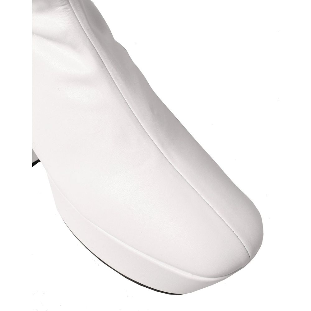 White Polyethylene Boots