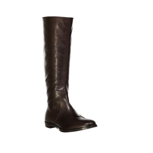 Brown Calfskin Boots