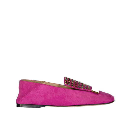 Multicolor Calfskin Slip-On Loafers