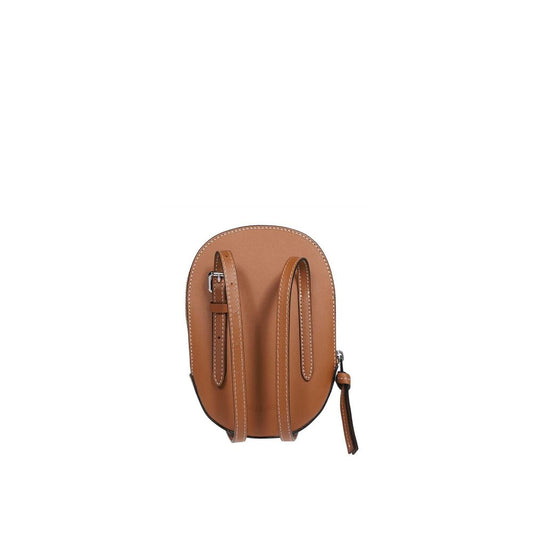 Brown Canvas Shoulder Bag