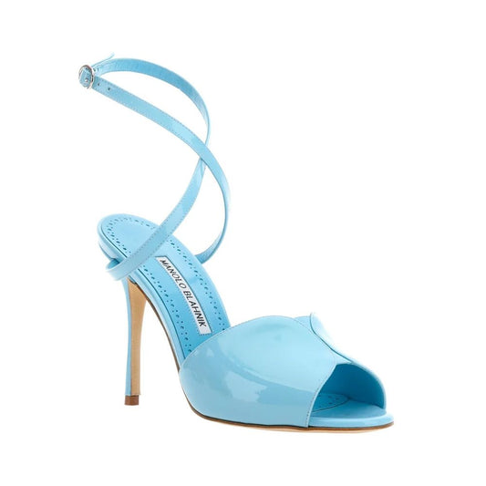 Blue Calfskin Sandals