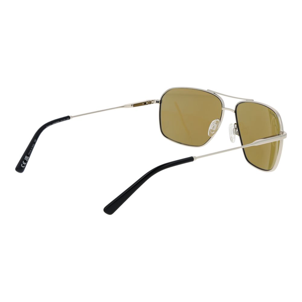 Silver Metal Sunglasses