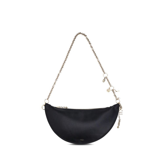 Black Calf Leather Bos Taurus Shoulder Bag