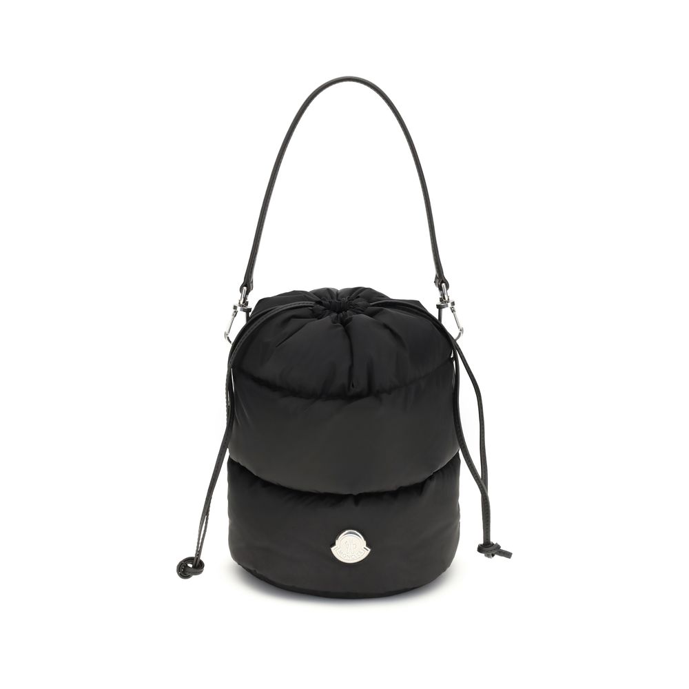 Black Polyester Backet Bag