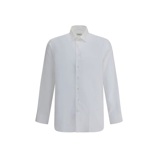 White Cotton Dress Shirt