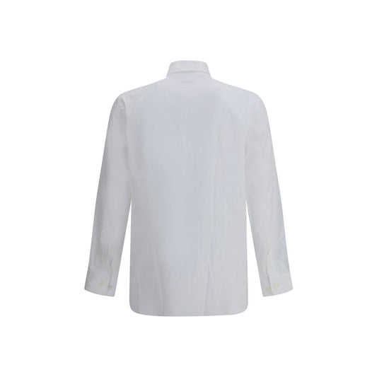 White Cotton Dress Shirt