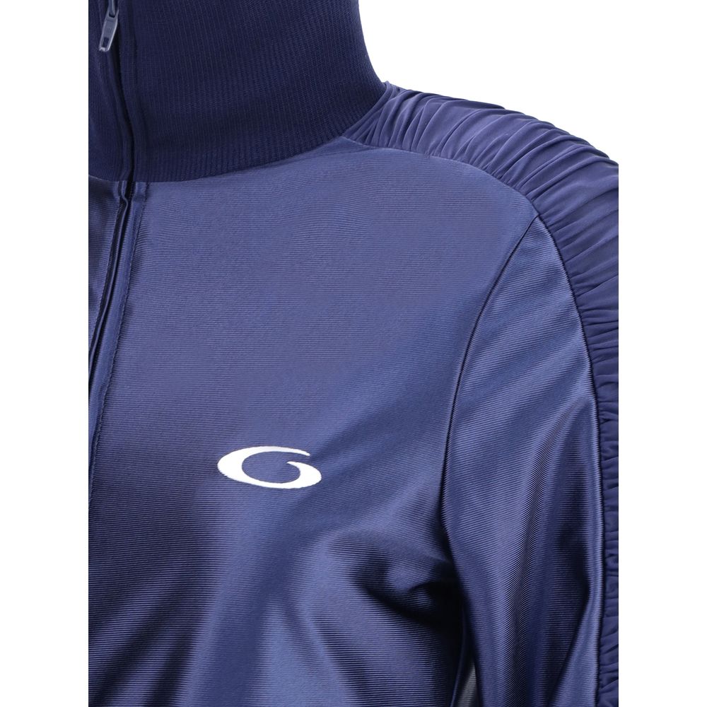 Blue Polyester Sweatsuit