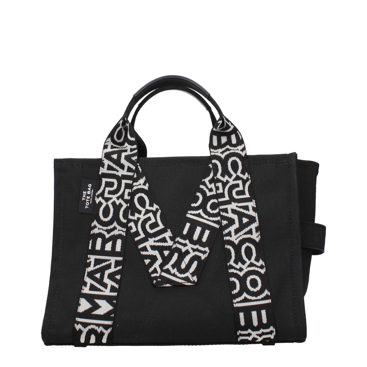 Black Fabric Handbag