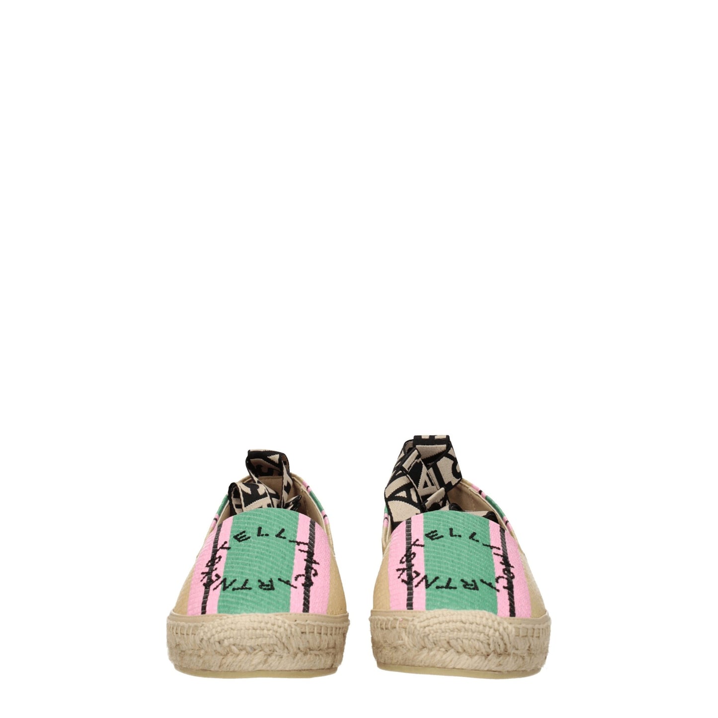 Multicolor Fabric Espadrilles