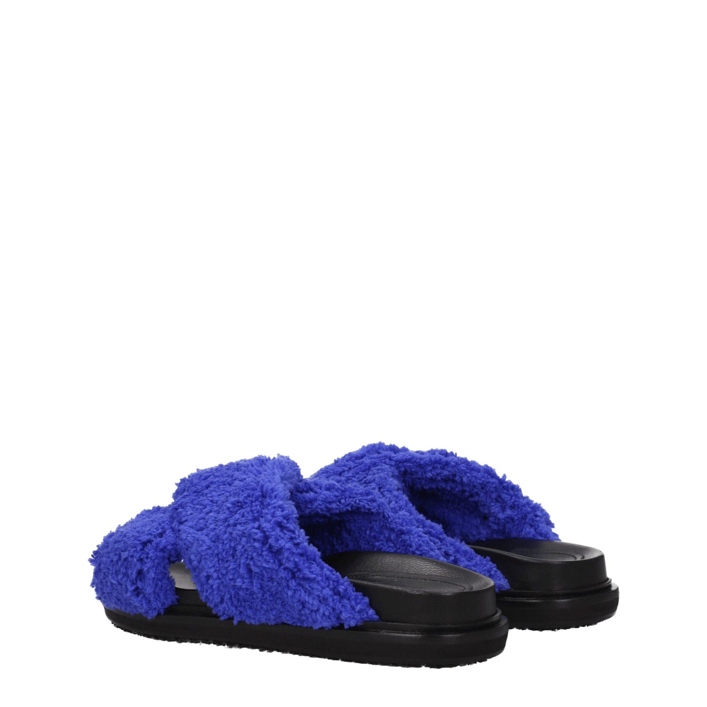 Purple Fabric Slippers
