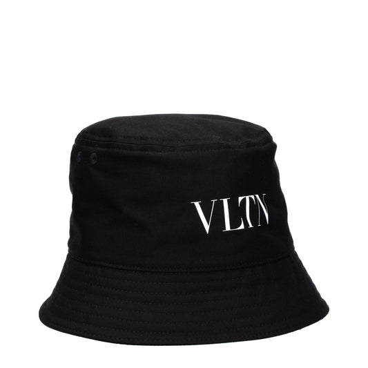 Black Cotton Bucket Hat