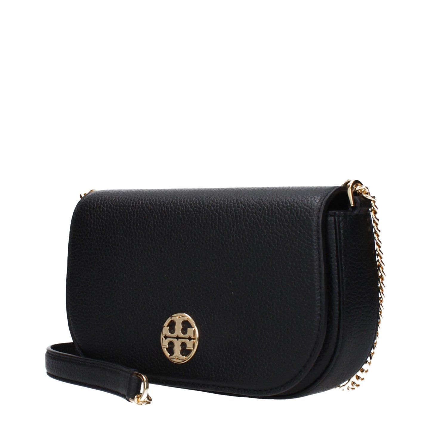 Black Leather Crossbody Bag