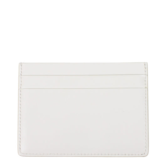 White Leather Cardholder