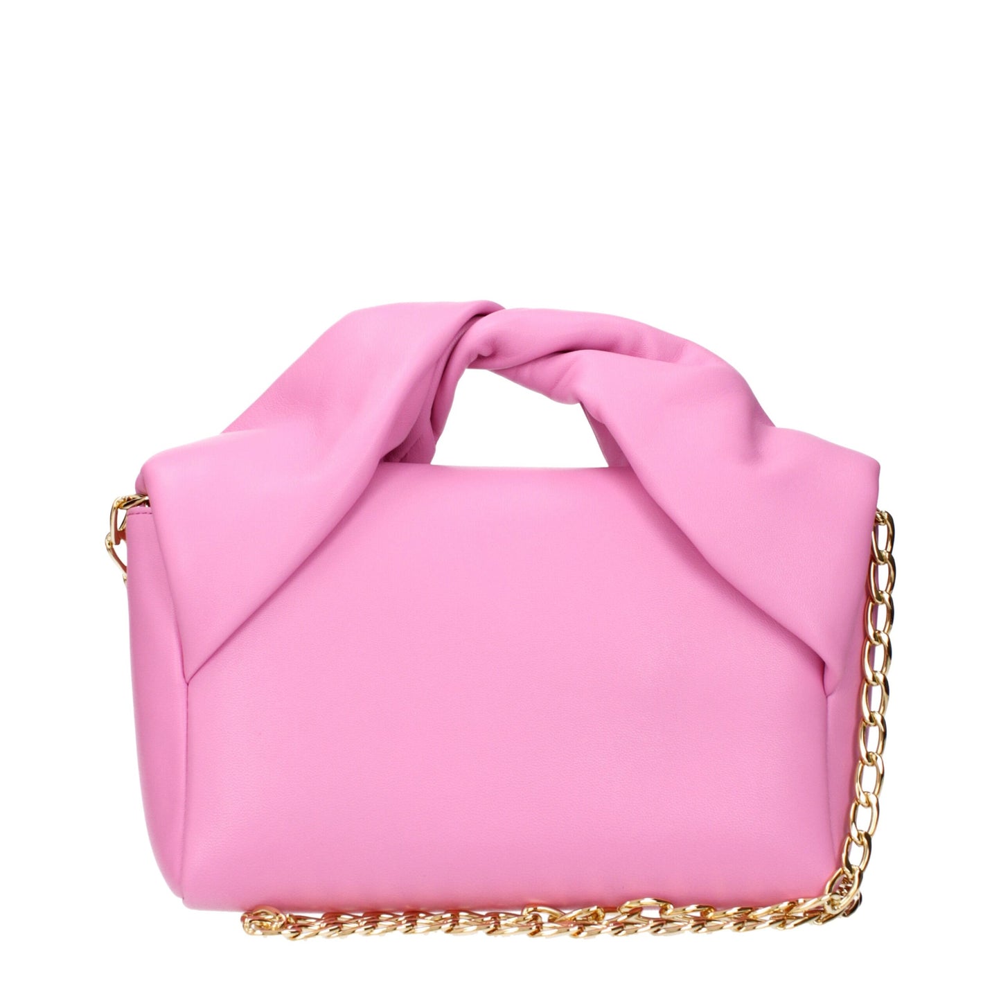 Pink Leather Handbag