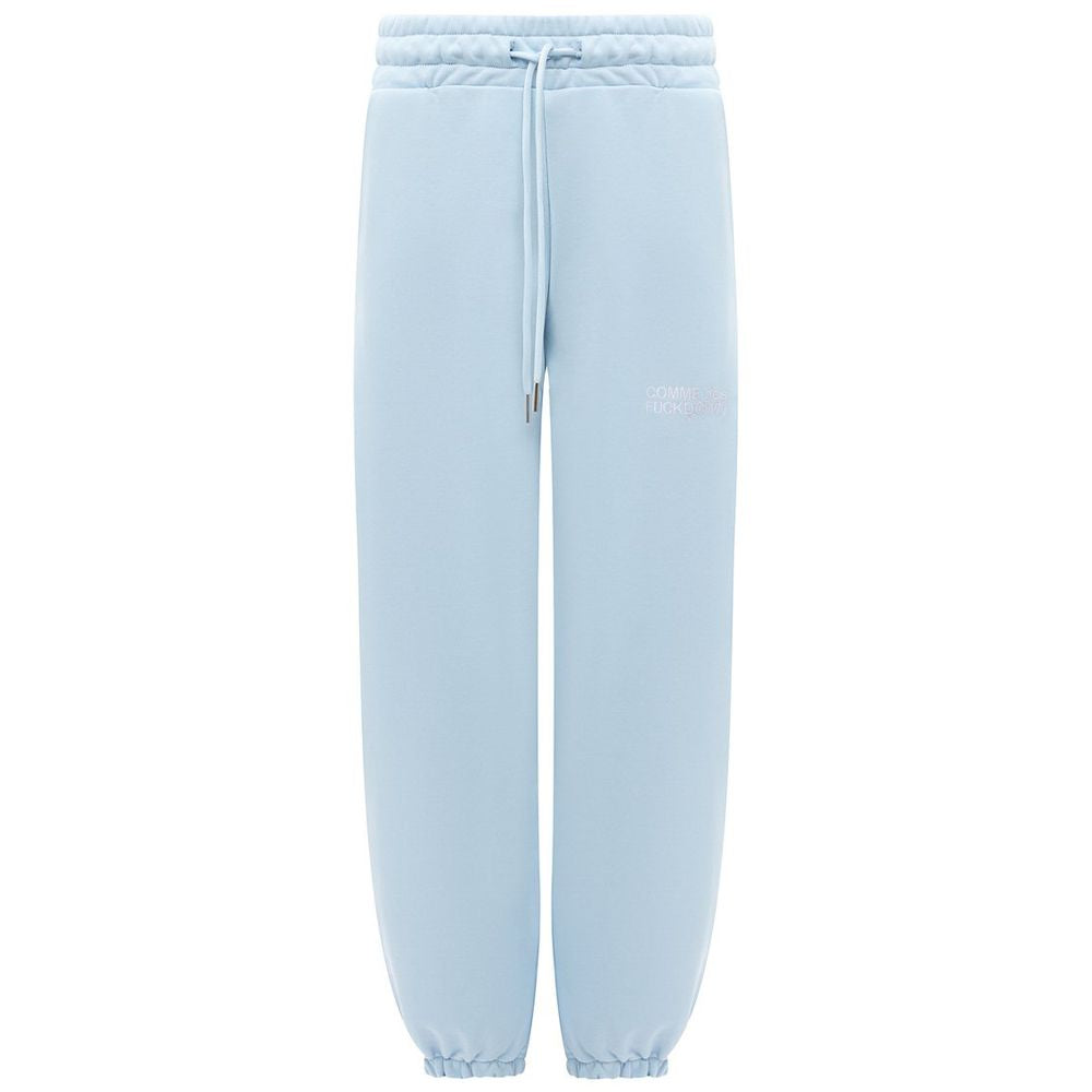 Blue Cotton Women Sweatpant