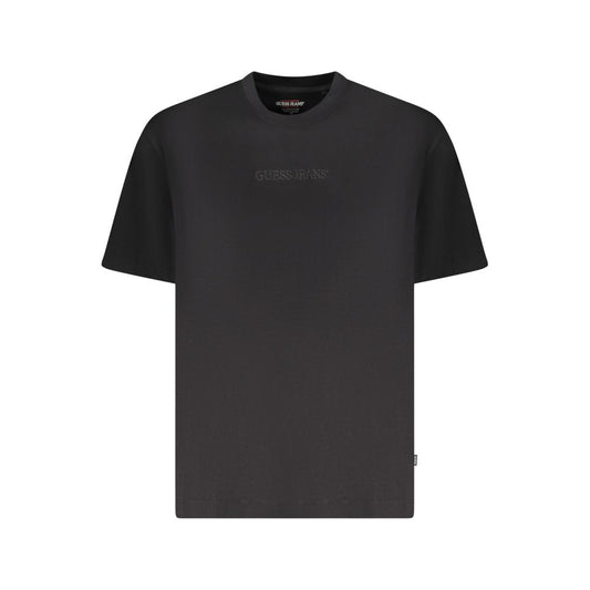 Black Cotton T-Shirt
