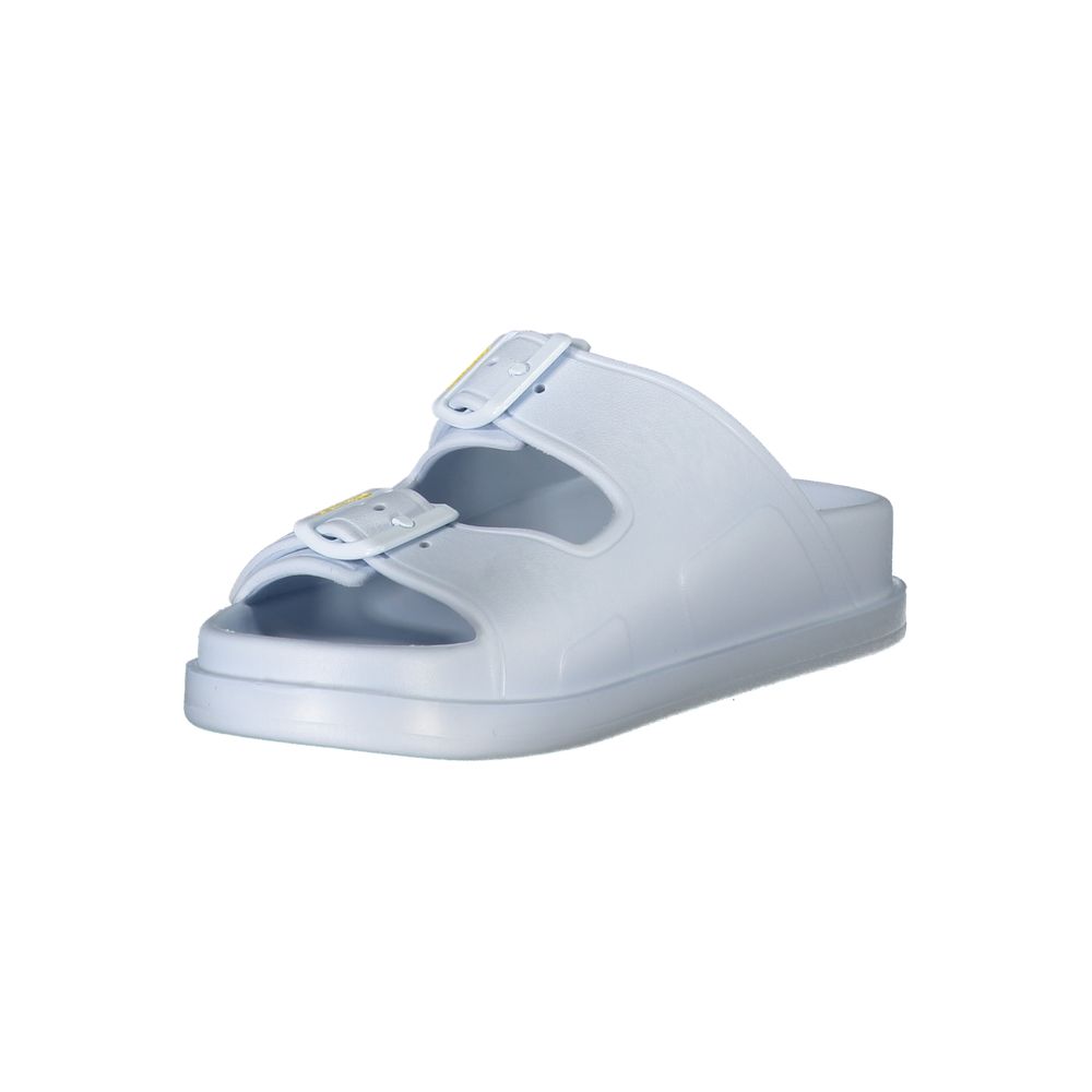 Blue Polyethylene Women Sandal