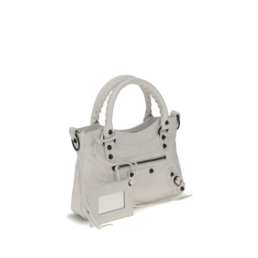 White Calf Leather Bos Taurus Handbag