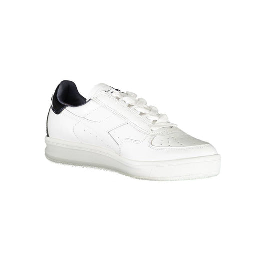 White Fabric Sneaker