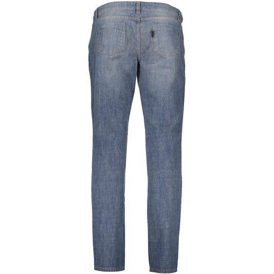 Blue Cotton Women Jean