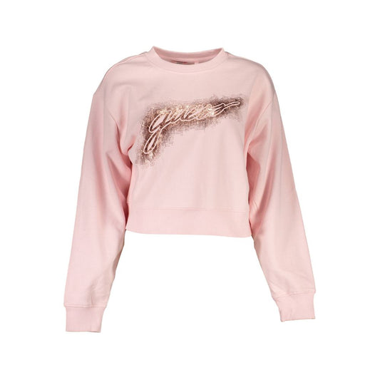 Pink Cotton Sweatshirt