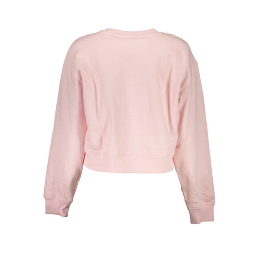 Pink Cotton Sweatshirt