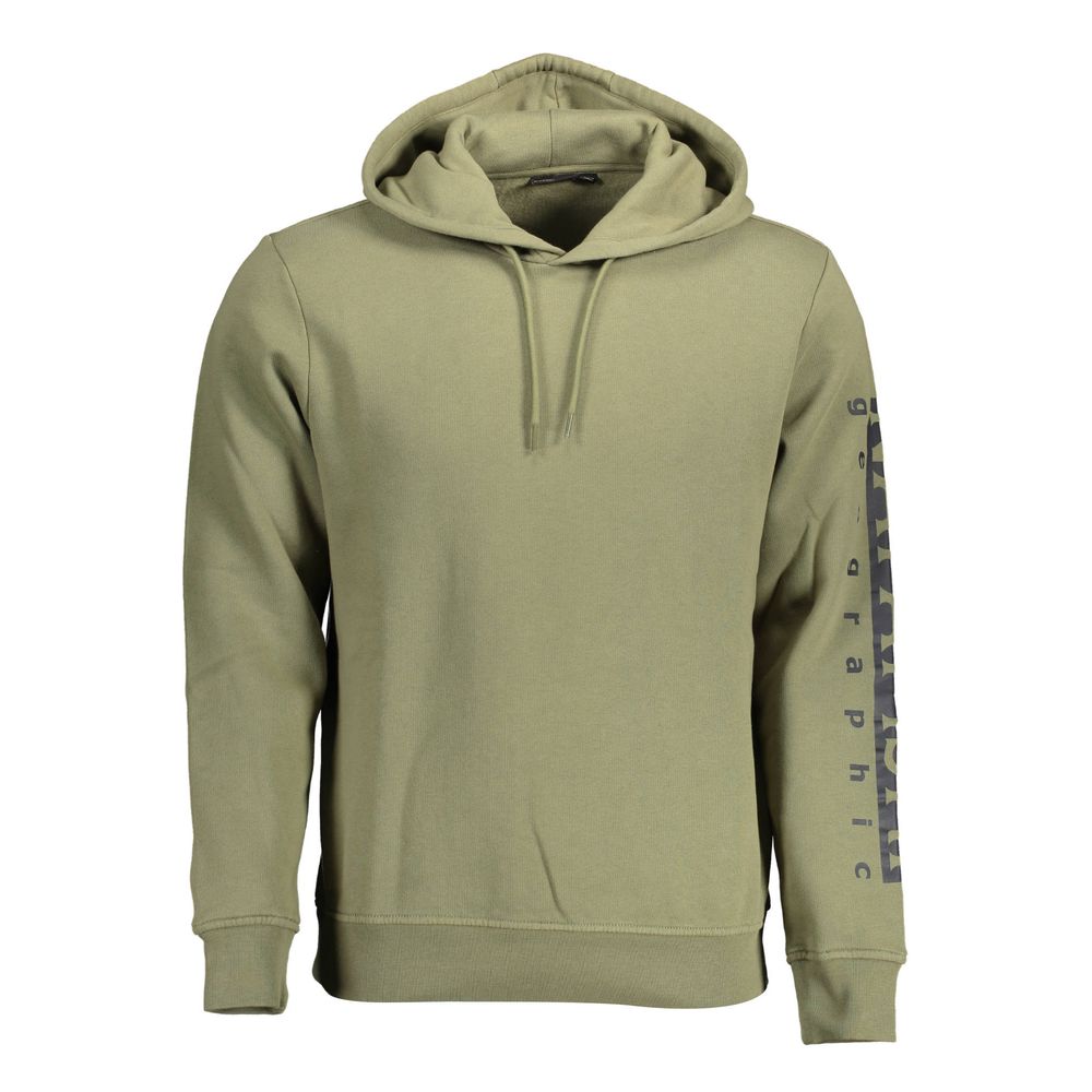 Green Cotton Sweatshirt