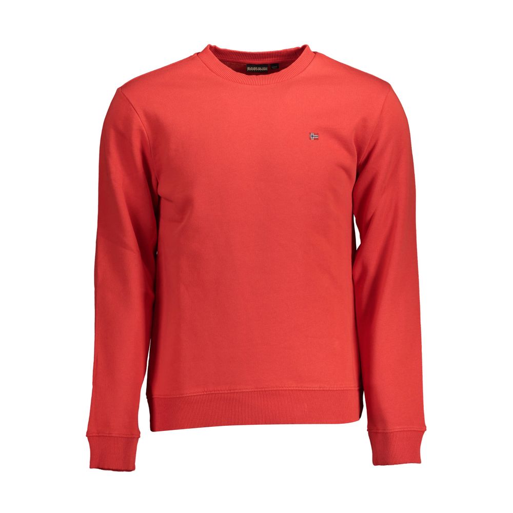 Red Cotton Sweatshirt