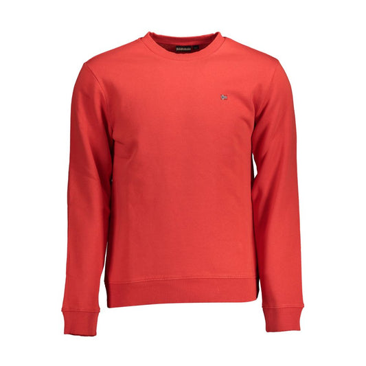 Red Cotton Sweatshirt