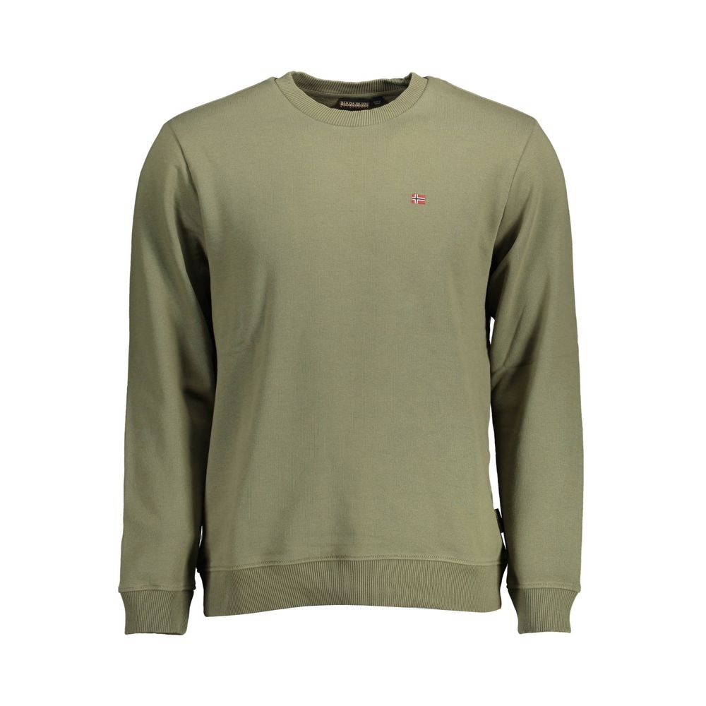 Green Cotton Sweatshirt