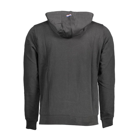 Black Cotton Sweatshirt