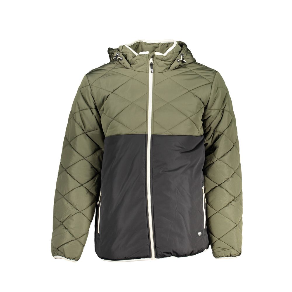 Green Polyester Jackets & Coat