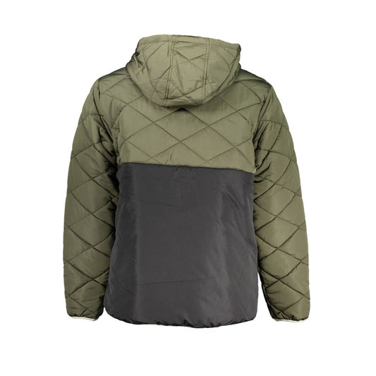 Green Polyester Jackets & Coat