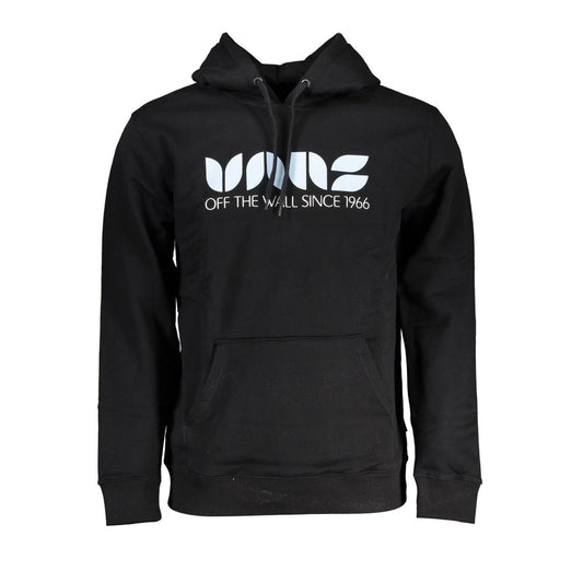 Black Cotton Sweatshirt