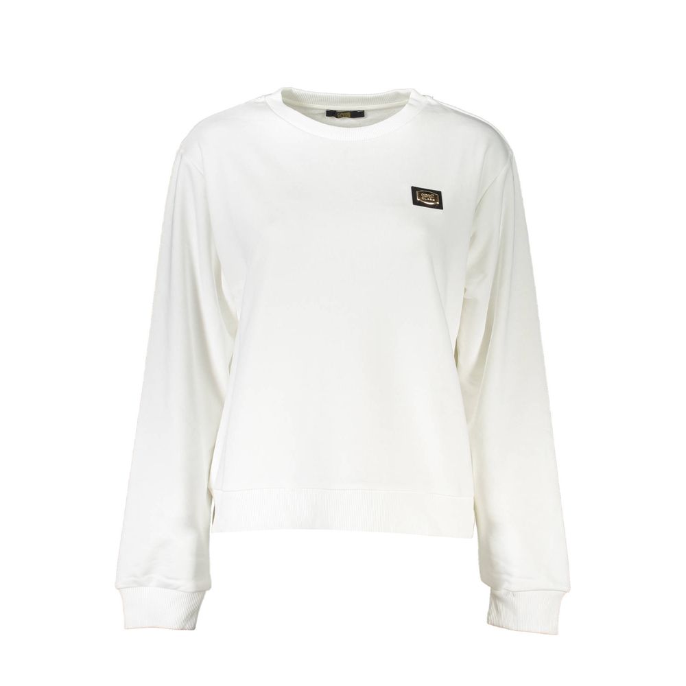 White Cotton Sweatshirt