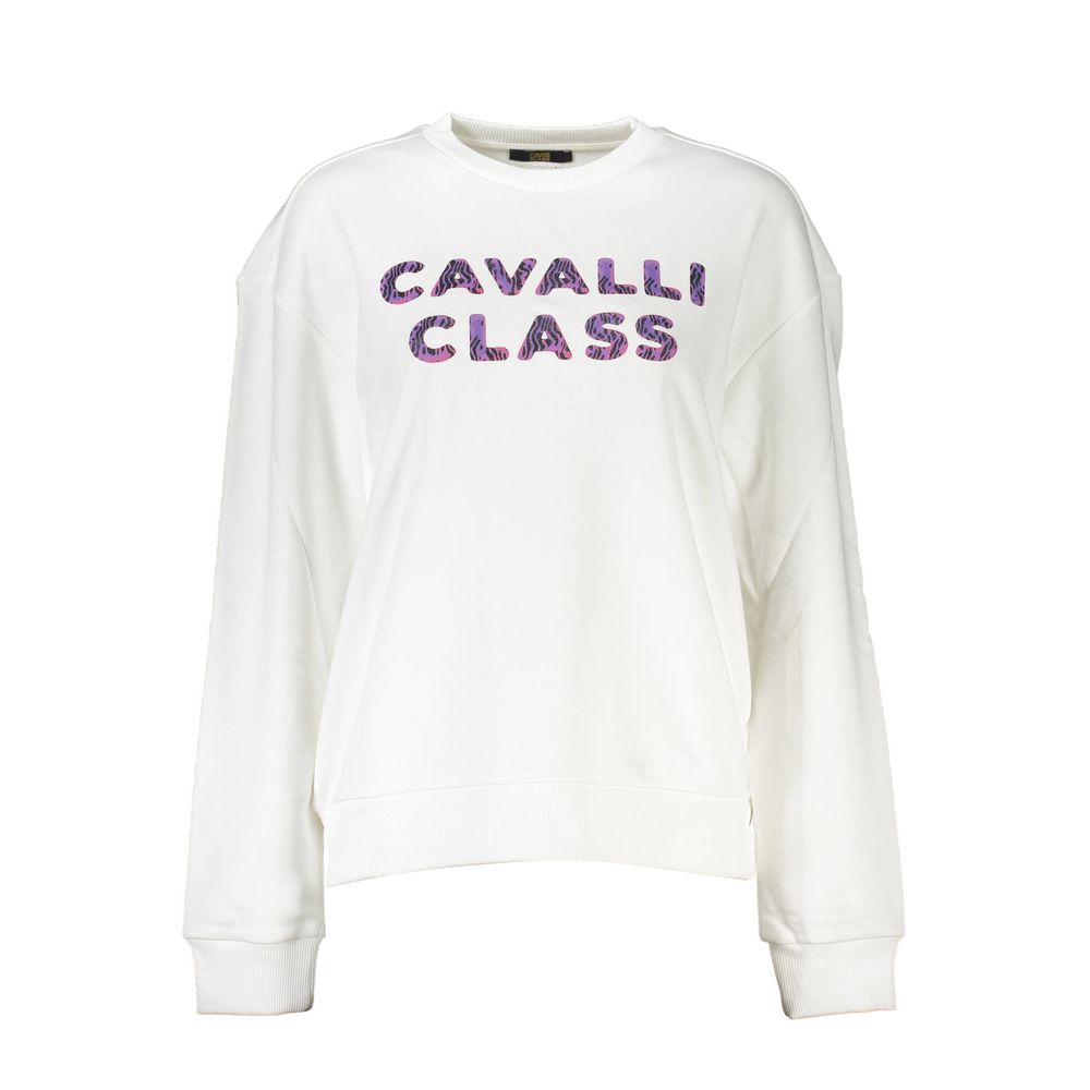 White Cotton Sweatshirt